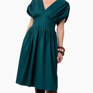 Elegant Teal Dress